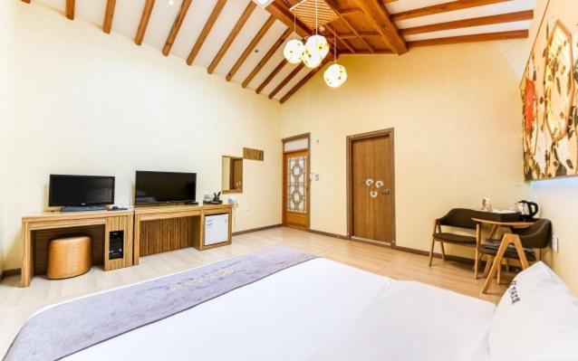 Jeonju Hanok Hotel Kung المظهر الخارجي الصورة