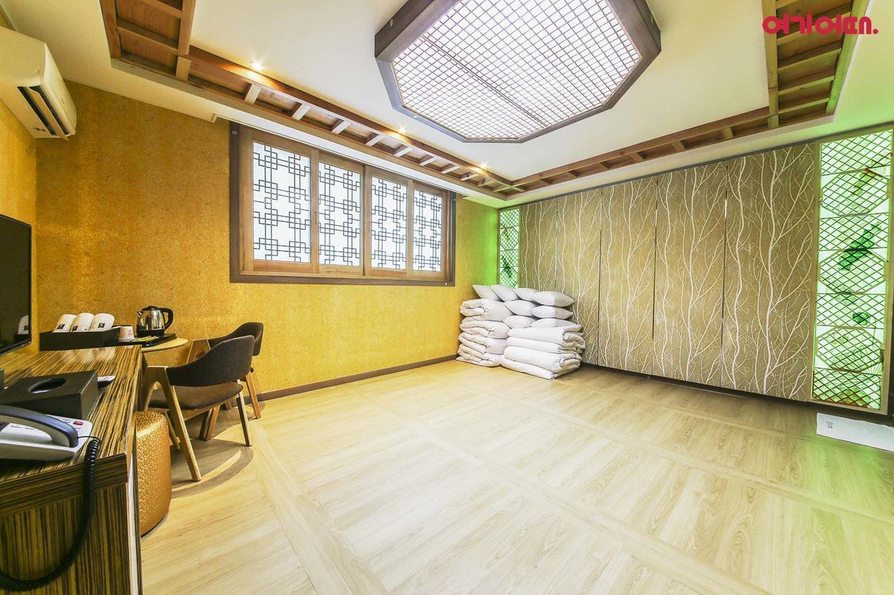 Jeonju Hanok Hotel Kung المظهر الخارجي الصورة