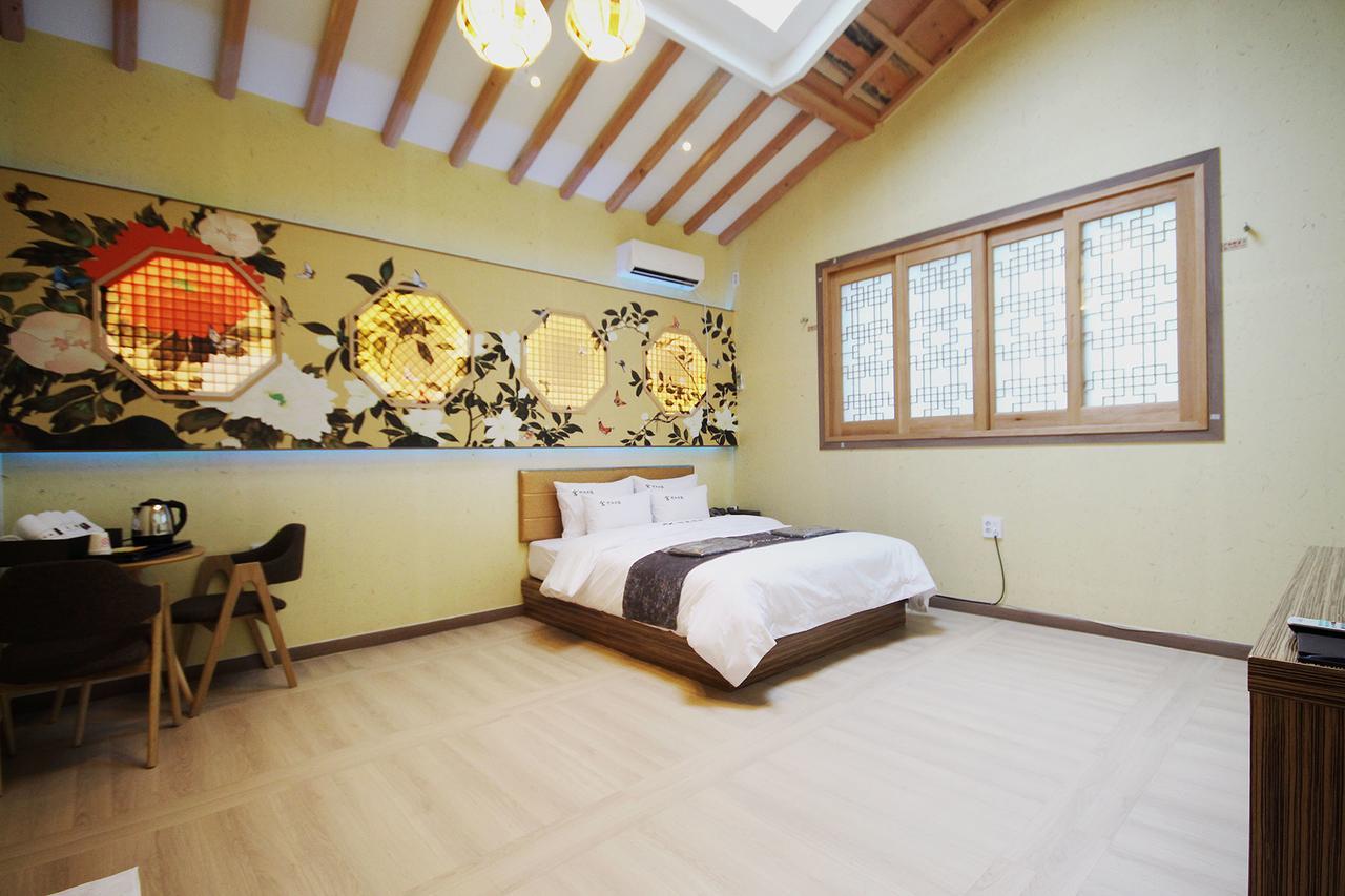 Jeonju Hanok Hotel Kung المظهر الخارجي الصورة